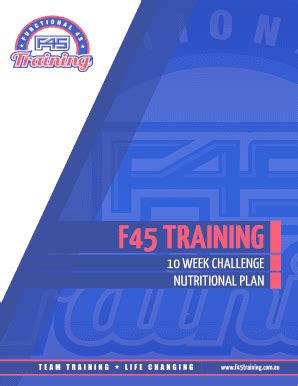 F45 template. Things To Know About F45 template. 